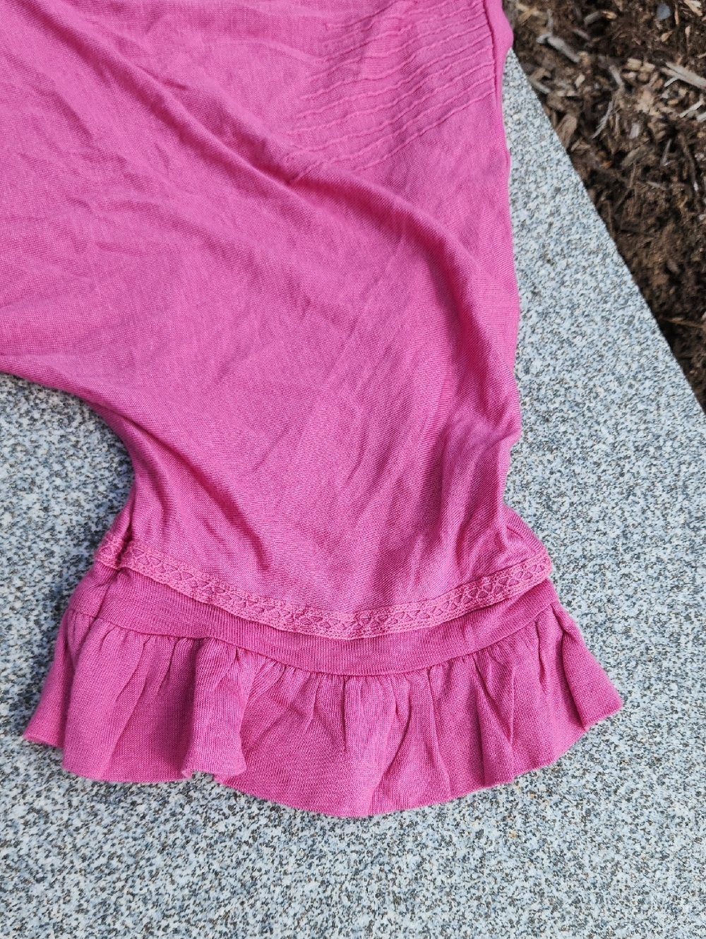 Free People Rose Scoop Neck Short Sleeve Top Small - Picture 15 of 16